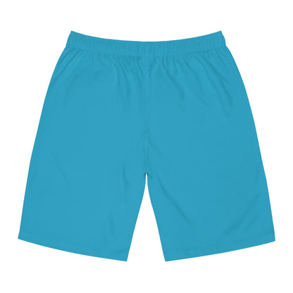 Men's X-Team Performance Board Shorts — Beach Swim Trunks Turquoise