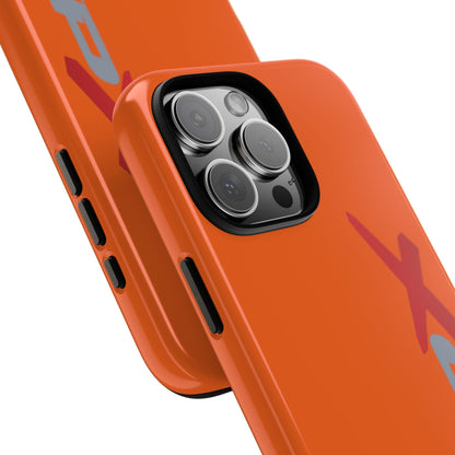 RXPX Tough Phone Case Protective Cover - iPhone Samsung Google Pixel - Orange