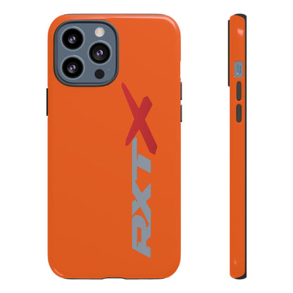 RXTX Tough Phone Case Protective Cover - iPhone Samsung Google Pixel Orange