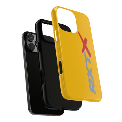 RXTX Tough Phone Case Protective Cover - iPhone Samsung Google Pixel Millenium Yellow