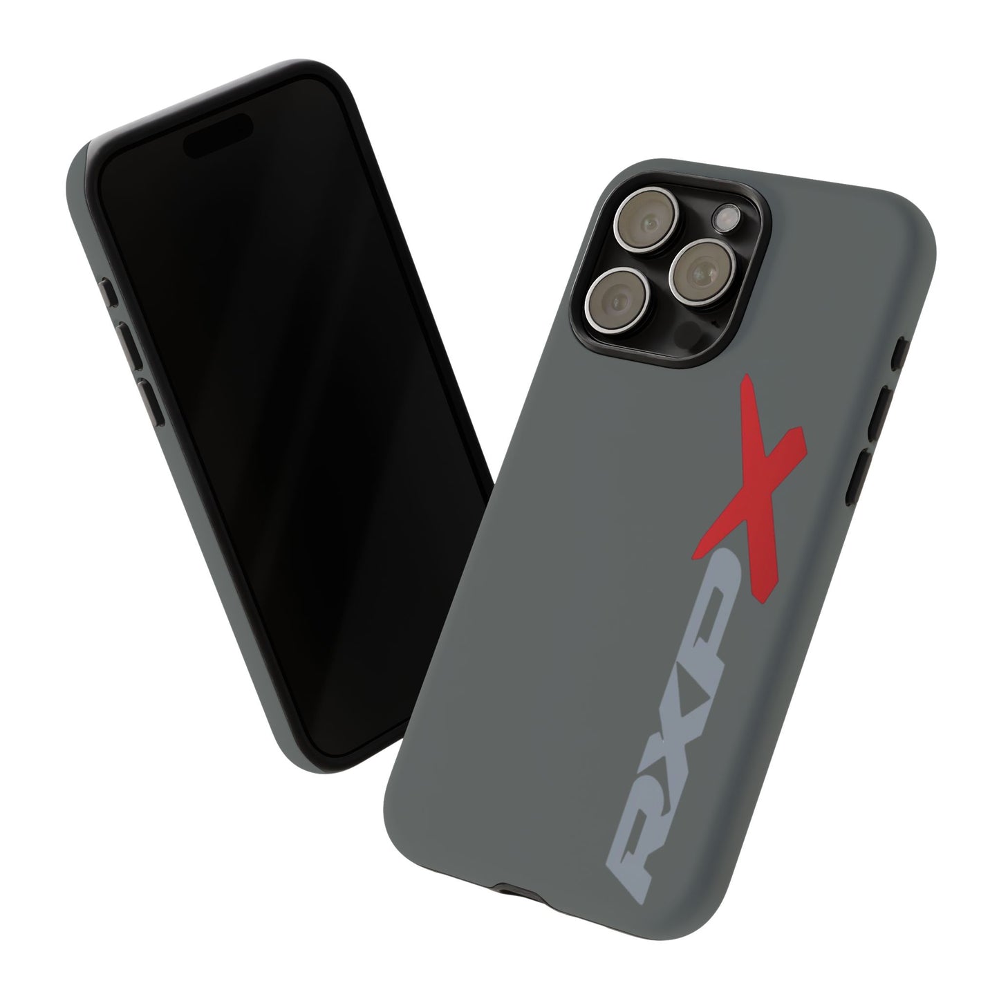 RXPX Tough Phone Case Protective Cover - iPhone Samsung Google Pixel - Grey