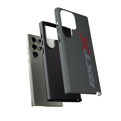 RXTX Tough Phone Case Protective Cover - iPhone Samsung Google Pixel -Dark Grey