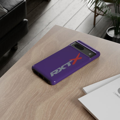 RXTX Tough Phone Case Protective Cover - iPhone Samsung Google Pixel Purple