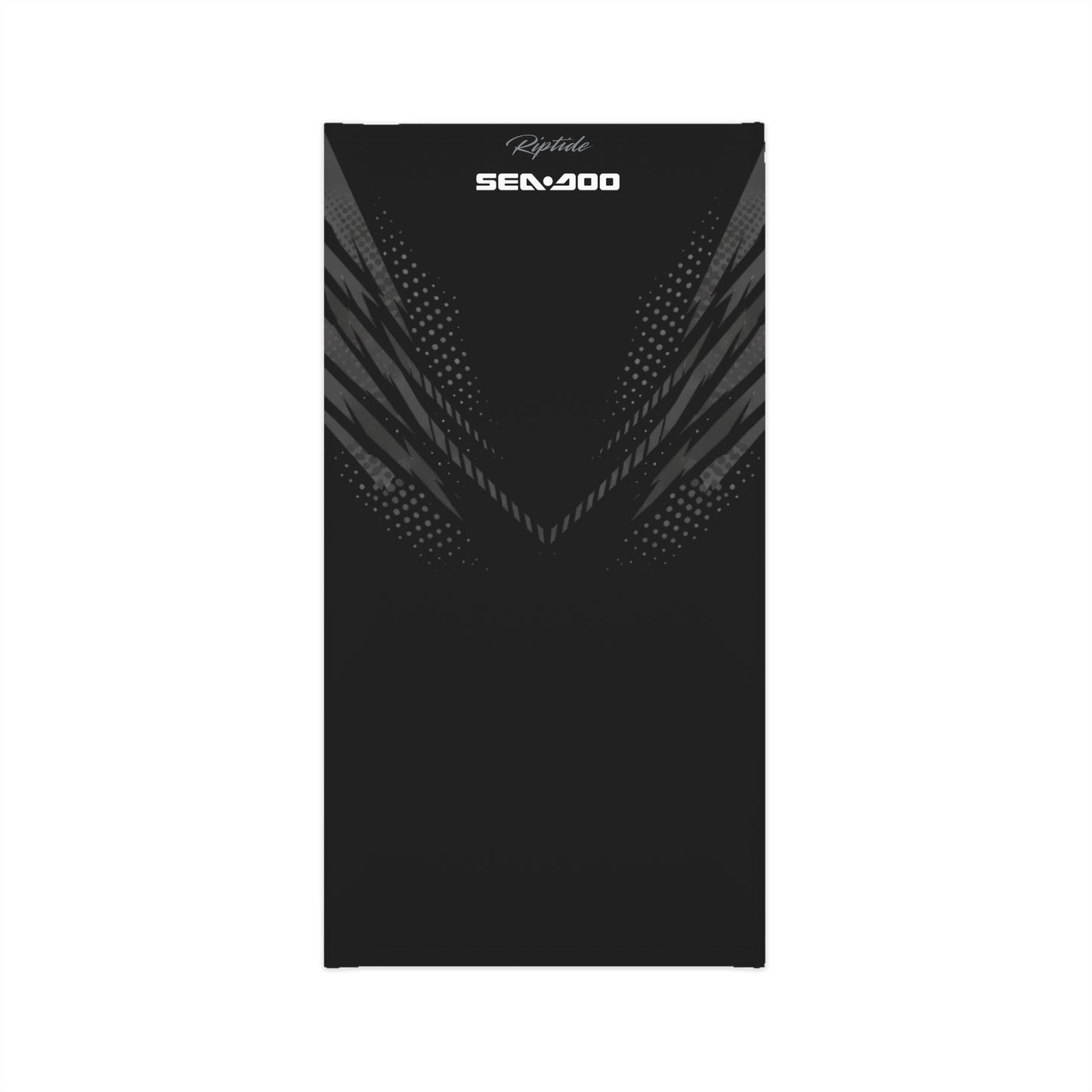 SeaDoo RXPX Racing Neck Gaiter — Grey & Black Midweight Face Shield Mask