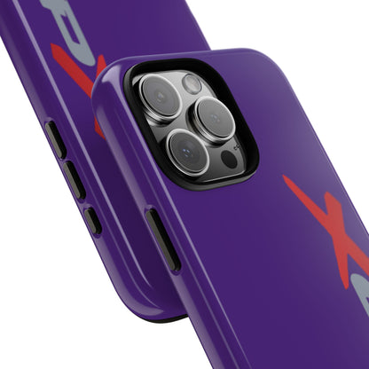 RXPX Tough Phone Case Protective Cover - iPhone Samsung Google Pixel - Purple