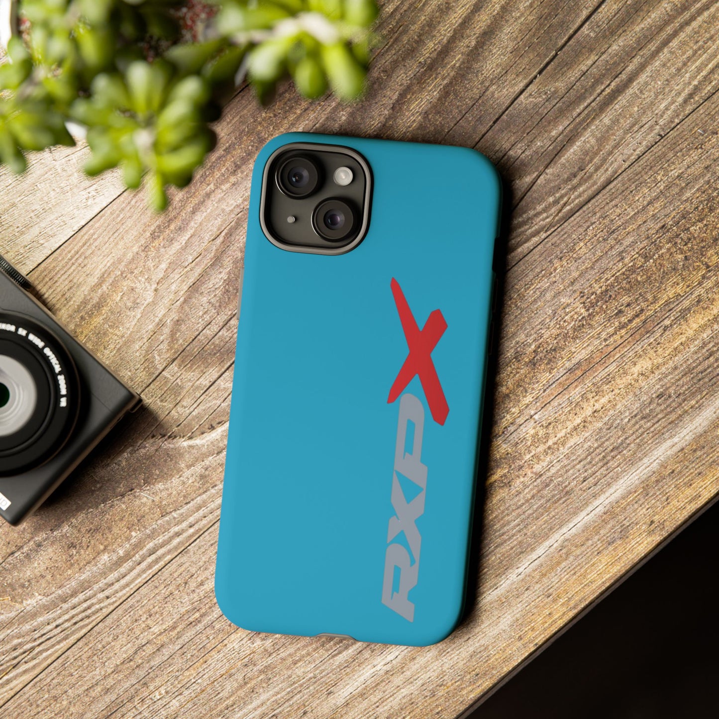 RXPX Tough Phone Case — iPhone Samsung Google Pixel Protective Cover Turquoise
