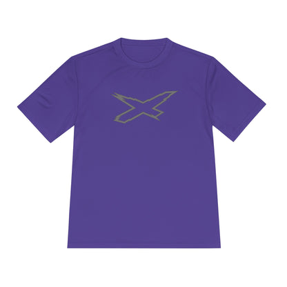 X-Team Performance Dri Fit Tee — Moisture‑Wicking Athletic Shirt Steel Plate