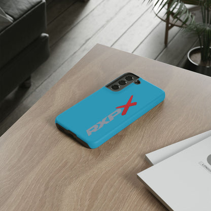 RXPX Tough Phone Case — iPhone Samsung Google Pixel Protective Cover Turquoise