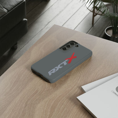 RXTX Tough Phone Case Protective Cover - iPhone Samsung Google Pixel -Dark Grey