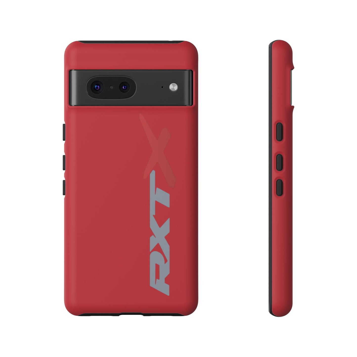 RXTX Tough Phone Case Protective Cover - iPhone Samsung Google Pixel Red