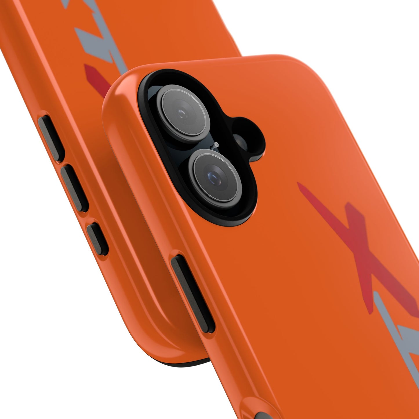 RXTX Tough Phone Case Protective Cover - iPhone Samsung Google Pixel Orange