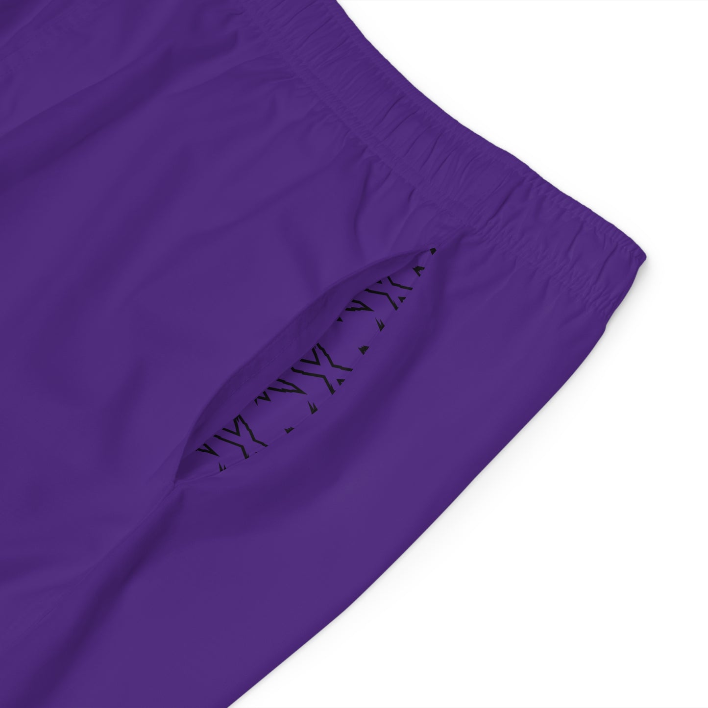 Men's X-Team Performance Board Shorts — Beach Swim Trunks Purple