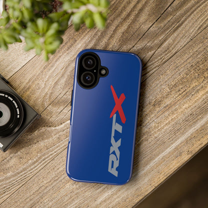 RXTX Tough Phone Case Protective Cover - iPhone Samsung Google Pixel Dark Blue