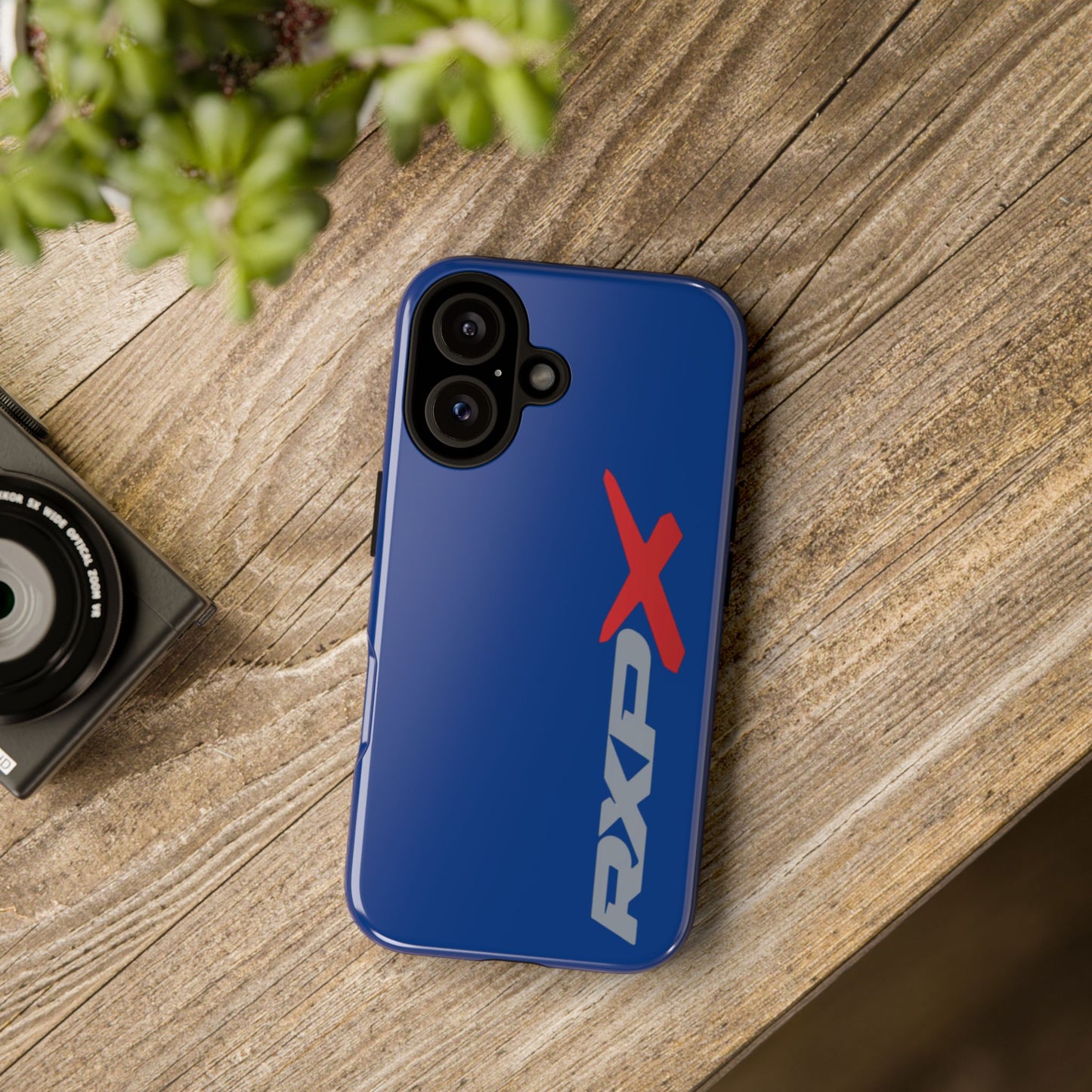 RXPX Tough Phone Case Protective Cover - iPhone Samsung Google Pixel - Dark Blue