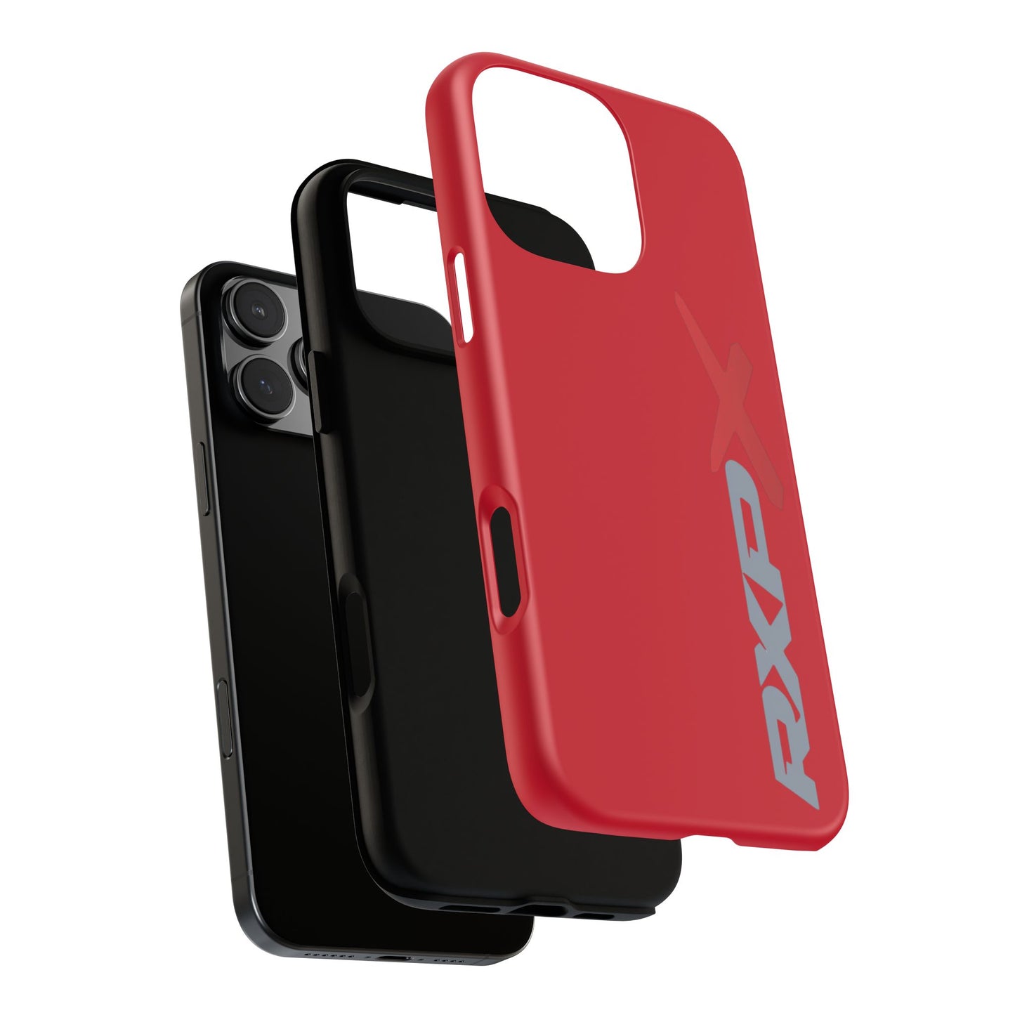 RXPX Tough Phone Case Protective Cover - iPhone Samsung Google Pixel - Red