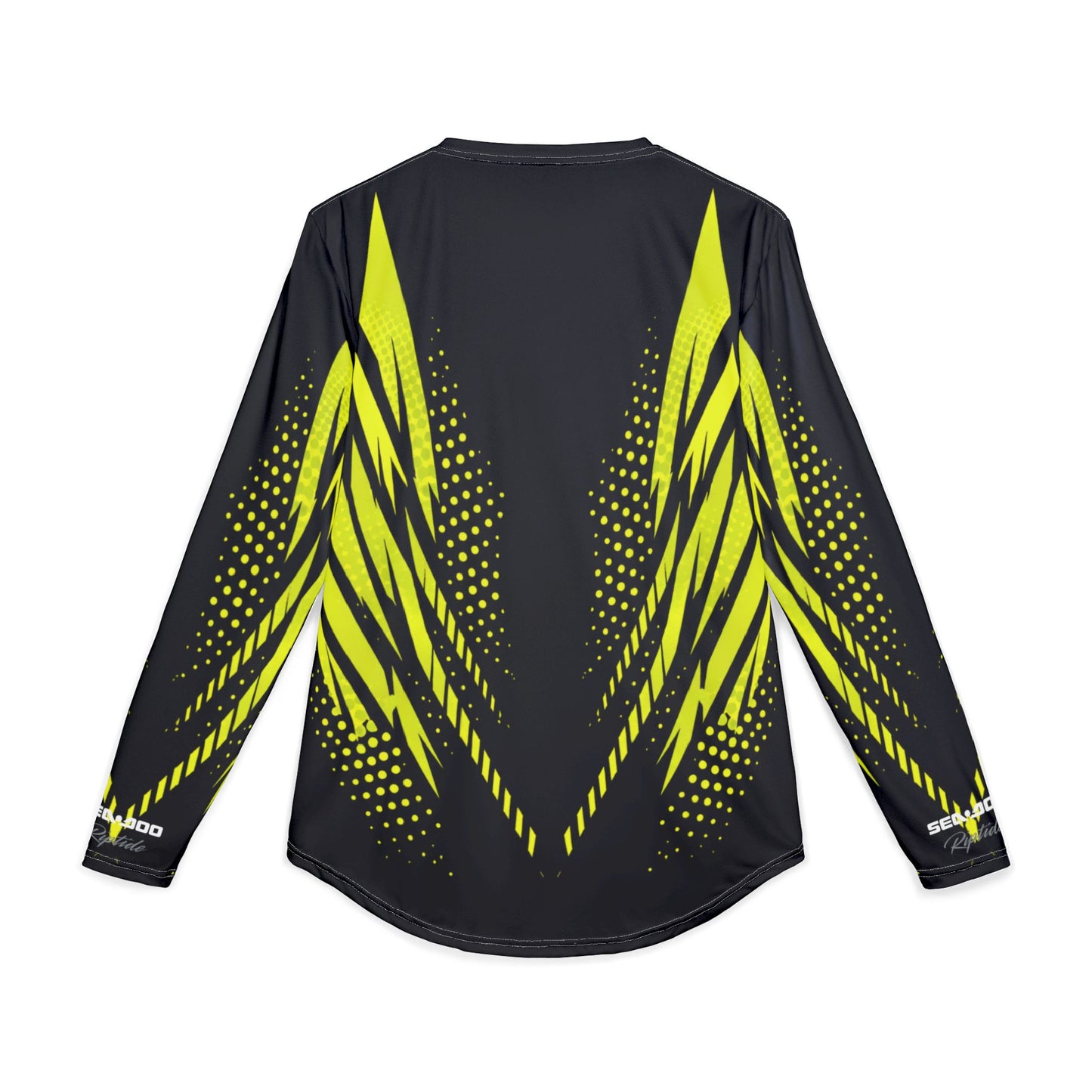 Men's SeaDoo RXTX X-Team Performance UPF Protection UV Long Sleeve Shirt — Manta Green