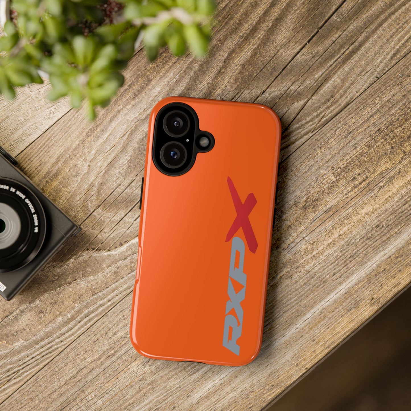 RXPX Tough Phone Case Protective Cover - iPhone Samsung Google Pixel - Orange
