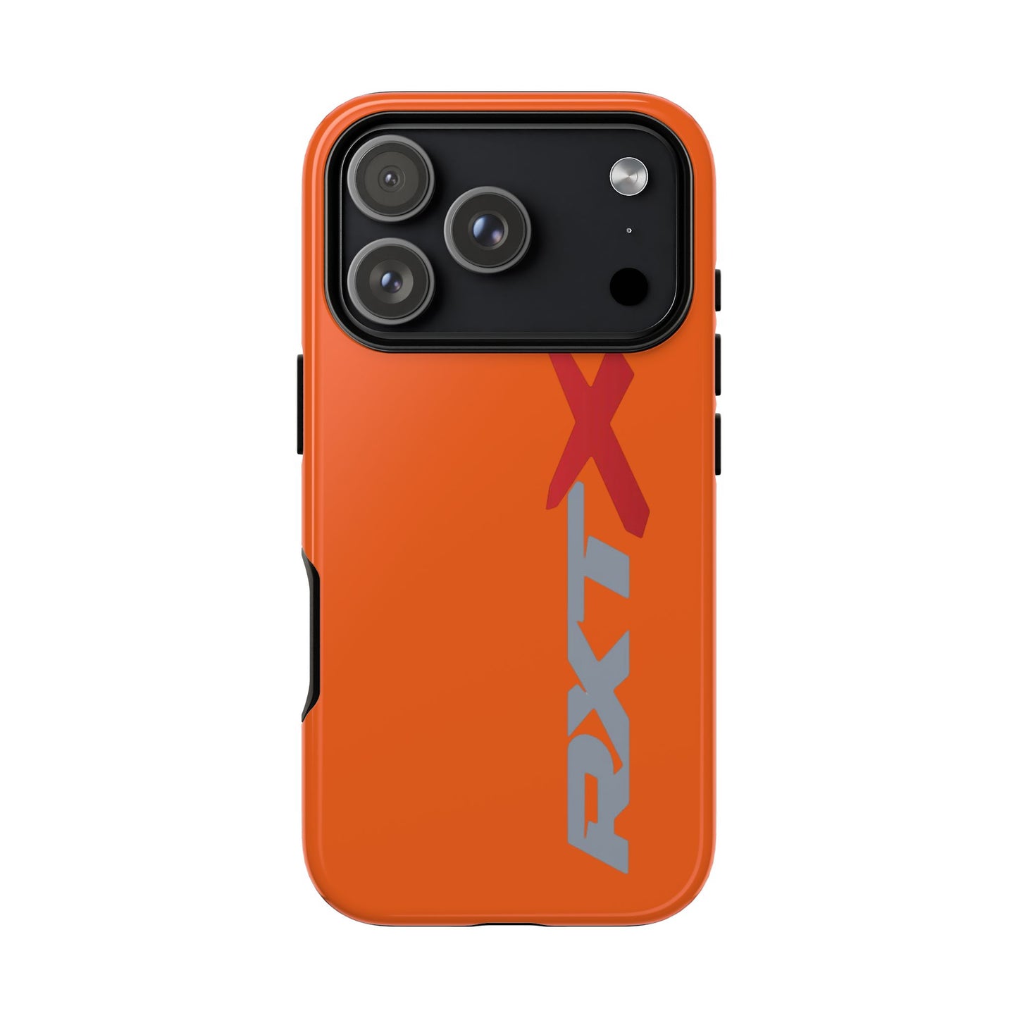 RXTX Tough Phone Case Protective Cover - iPhone Samsung Google Pixel Orange