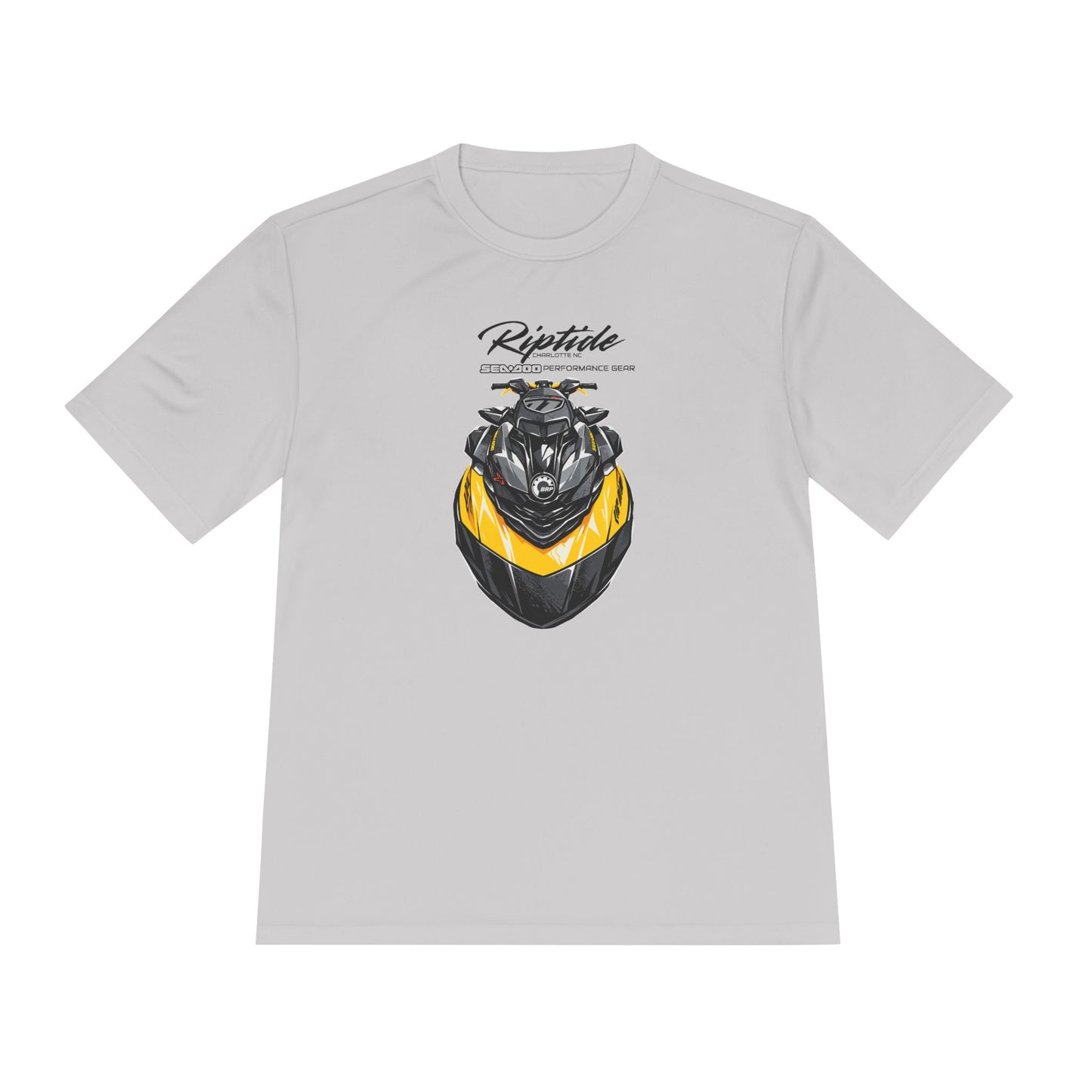 Riptide RXPX Millenium Yellow  Graphic Tee — Moisture-Wicking Performance Shirt
