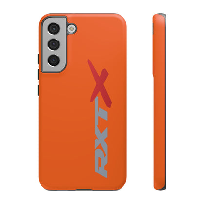 RXTX Tough Phone Case Protective Cover - iPhone Samsung Google Pixel Orange