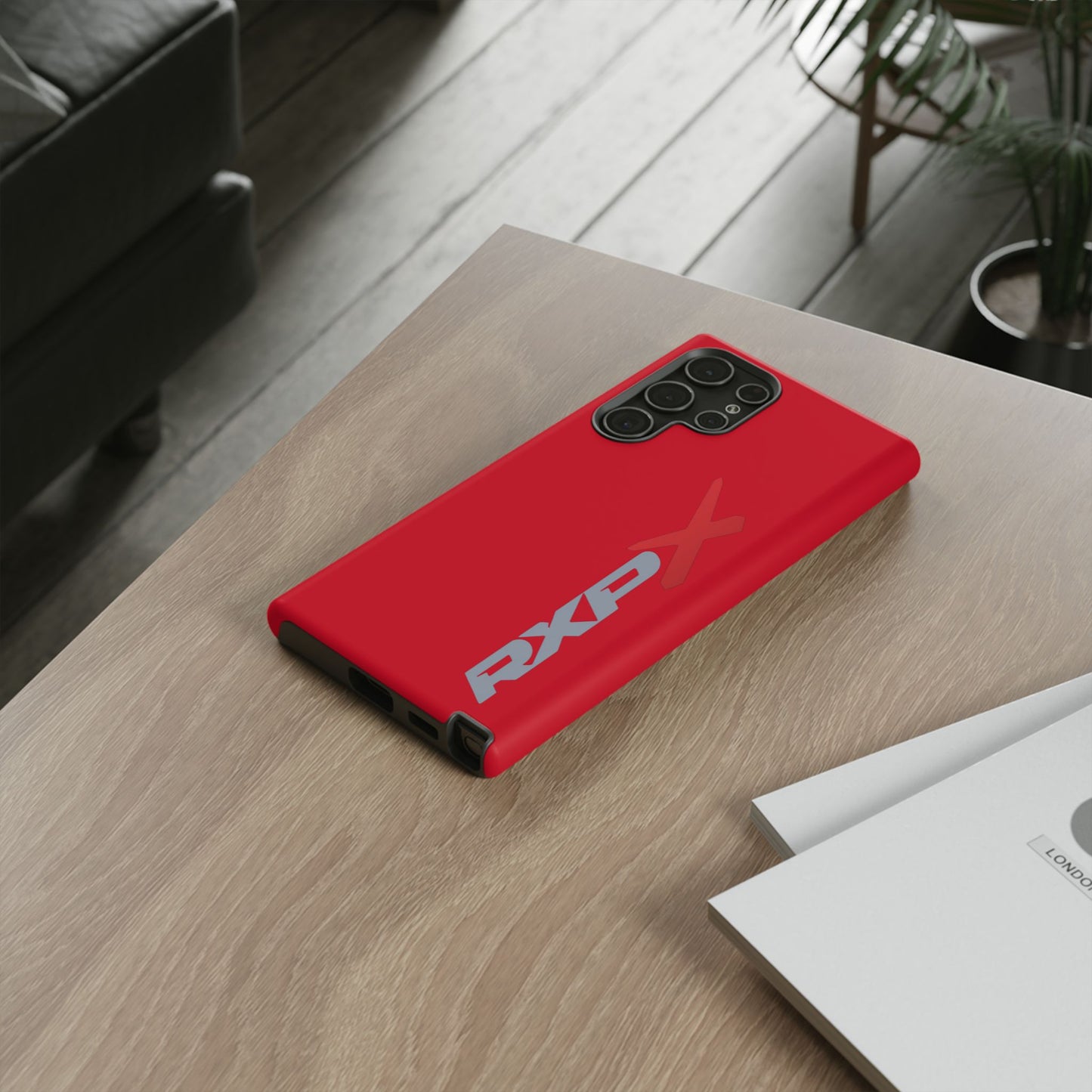 RXPX Tough Phone Case Protective Cover - iPhone Samsung Google Pixel - Red