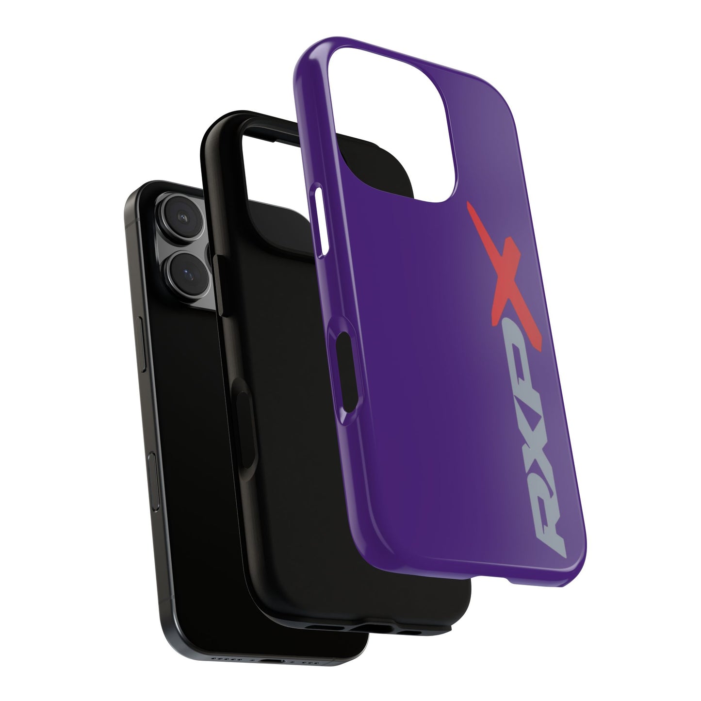 RXPX Tough Phone Case Protective Cover - iPhone Samsung Google Pixel - Purple