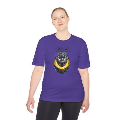 Riptide RXPX Millenium Yellow  Graphic Tee — Moisture-Wicking Performance Shirt
