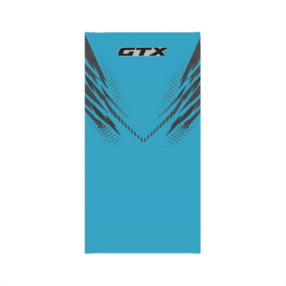 SeaDoo GTX Racing Neck Gaiter — Grey & Teal Midweight Face Shield Mask