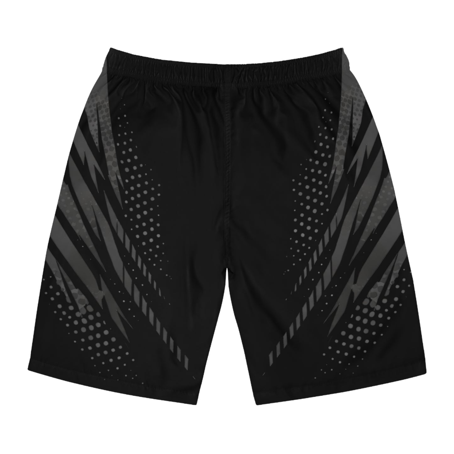 SeaDoo RXTX X-Team Men's Grey & Red Racing Board Shorts — Athletic Swim Trunks