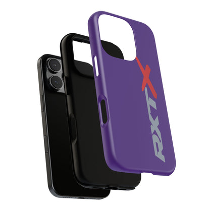 RXTX Tough Phone Case Protective Cover - iPhone Samsung Google Pixel Purple