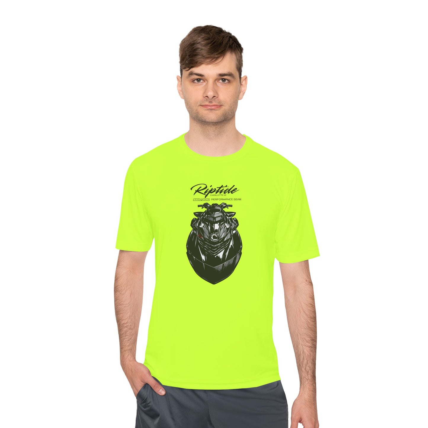 Riptide RXPX Black Out Graphic Tee — Moisture-Wicking Performance Shirt