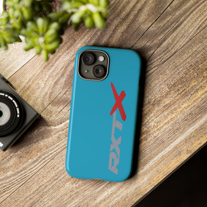 RXTX Tough Phone Case Protective Cover - iPhone Samsung Google Pixel Turquoise