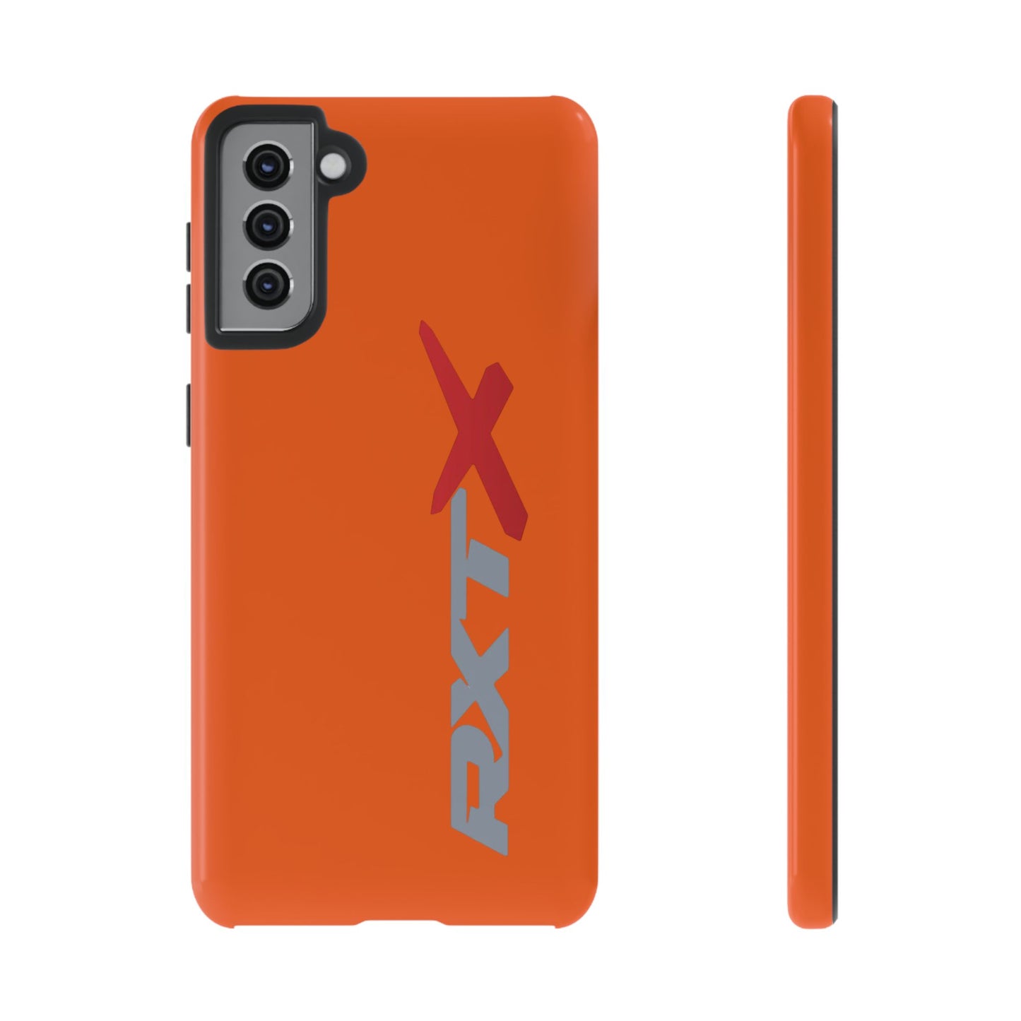 RXTX Tough Phone Case Protective Cover - iPhone Samsung Google Pixel Orange