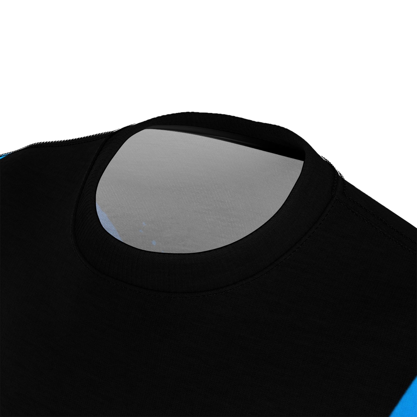SeaDoo RXTX X-Team Cyber Racing Dri Fit Tee — Gulfstream Blue & Black All-Over Print