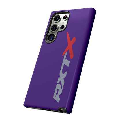 RXTX Tough Phone Case Protective Cover - iPhone Samsung Google Pixel Purple