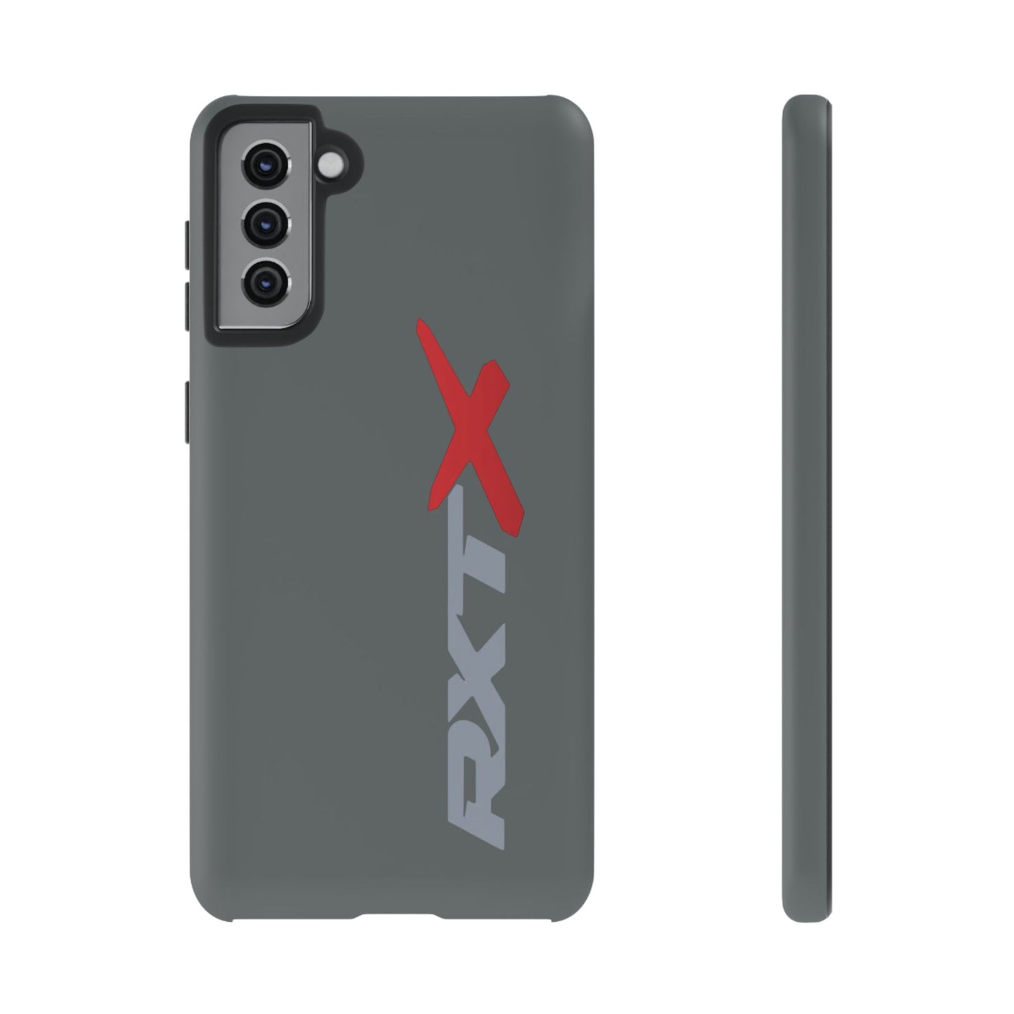 RXTX Tough Phone Case Protective Cover - iPhone Samsung Google Pixel -Dark Grey
