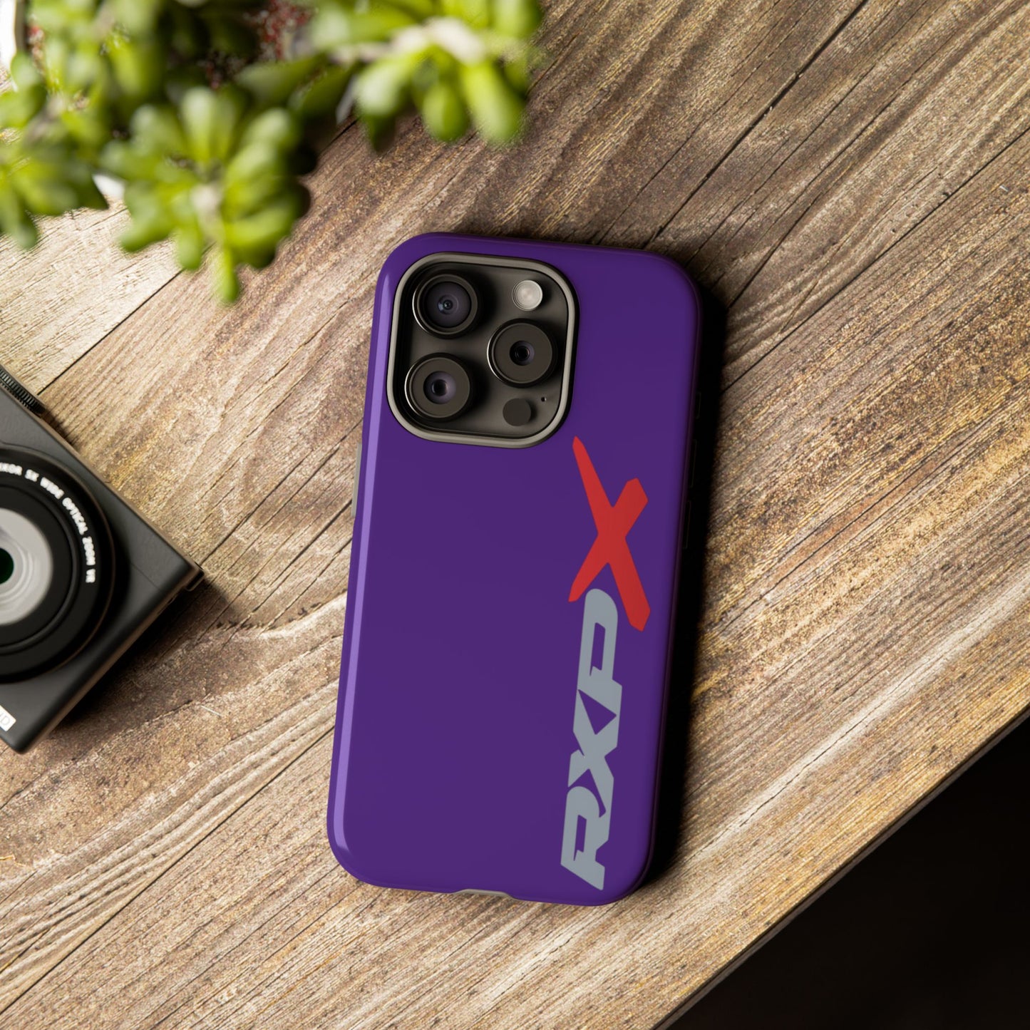 RXPX Tough Phone Case Protective Cover - iPhone Samsung Google Pixel - Purple