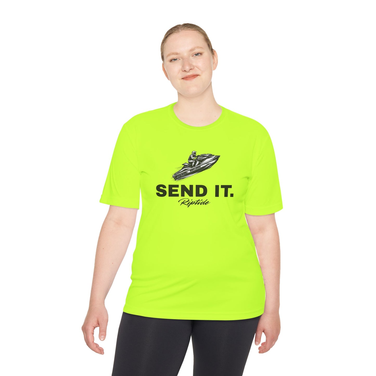 Riptide Send It Performance Dri Fit Tee — Moisture‑Wicking Athletic Shirt