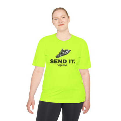 Riptide Send It Performance Dri Fit Tee — Moisture‑Wicking Athletic Shirt