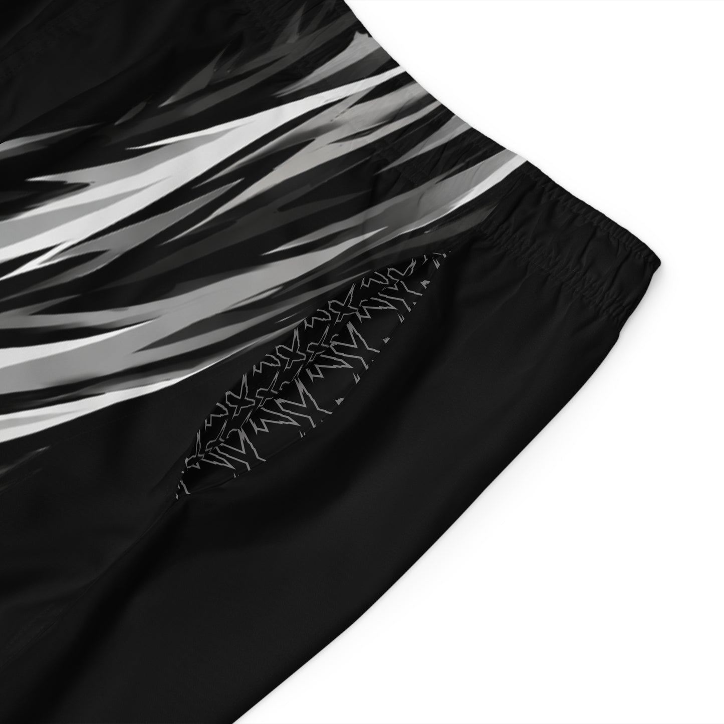 Men's SeaDoo X-Team Racing Performance Board Shorts — Quick-Dry Surf & Swim Trunks Grey