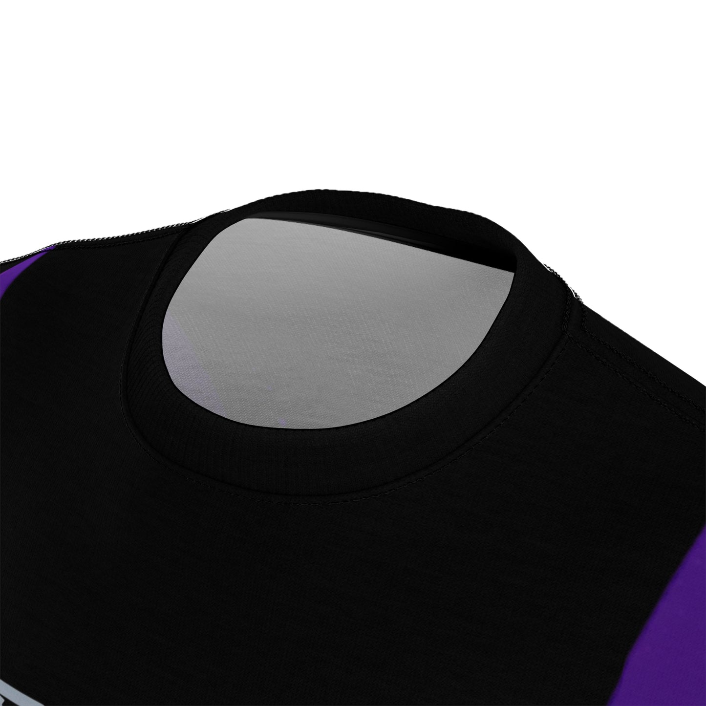 RXPX Cyber Racing Dri Fit Tee — Midnight Purple & Black All-Over Print
