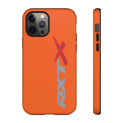 RXTX Tough Phone Case Protective Cover - iPhone Samsung Google Pixel Orange