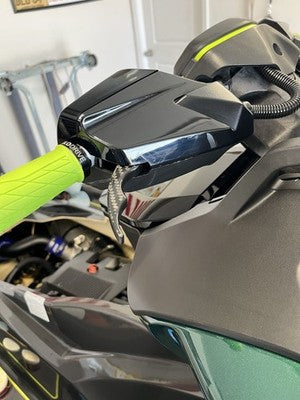 Billet Carbon Fiber Seadoo IBR Throttle & Brake/Reverse Levers Upgrade Trigger Set 2