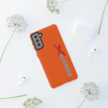 RXPX Tough Phone Case Protective Cover - iPhone Samsung Google Pixel - Orange