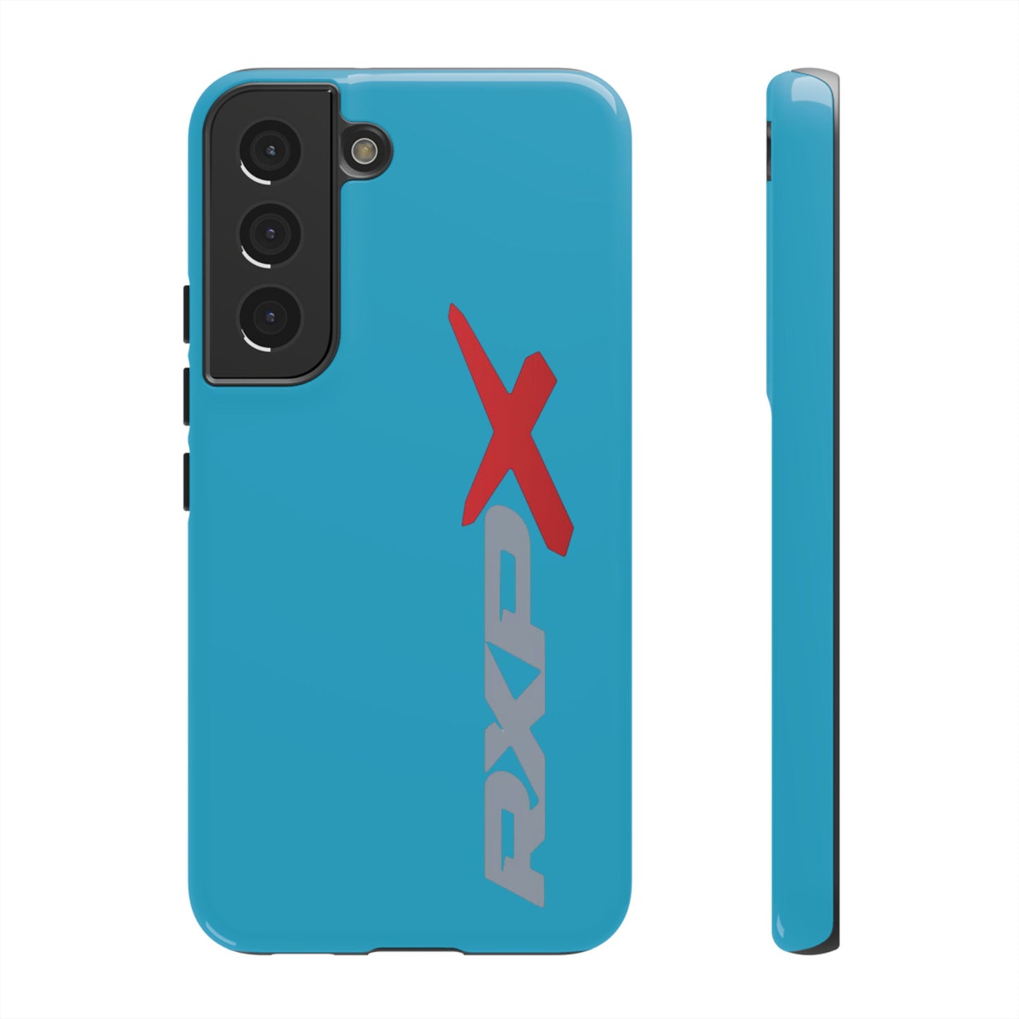 RXPX Tough Phone Case — iPhone Samsung Google Pixel Protective Cover Turquoise