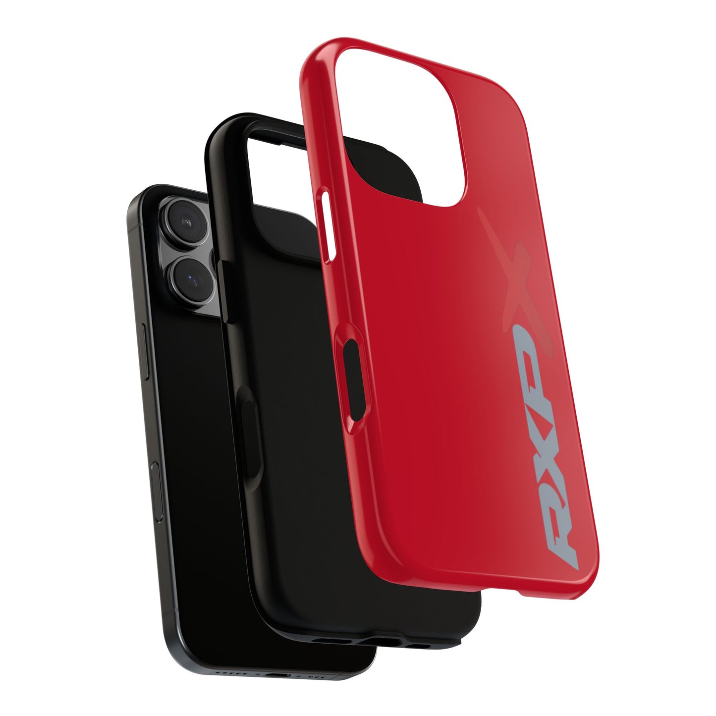 RXPX Tough Phone Case Protective Cover - iPhone Samsung Google Pixel - Red