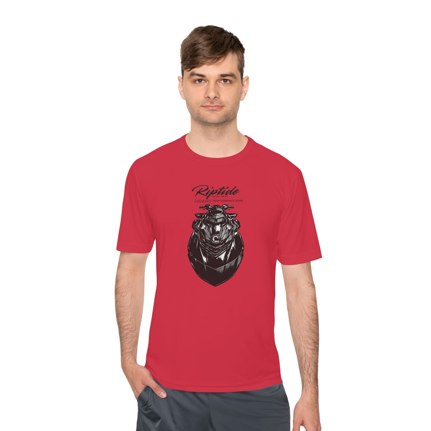 Riptide RXPX Black Out Graphic Tee — Moisture-Wicking Performance Shirt