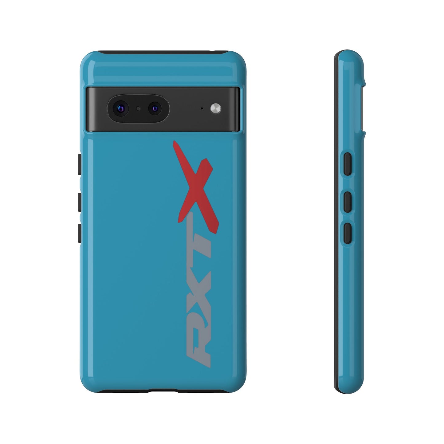 RXTX Tough Phone Case Protective Cover - iPhone Samsung Google Pixel Turquoise