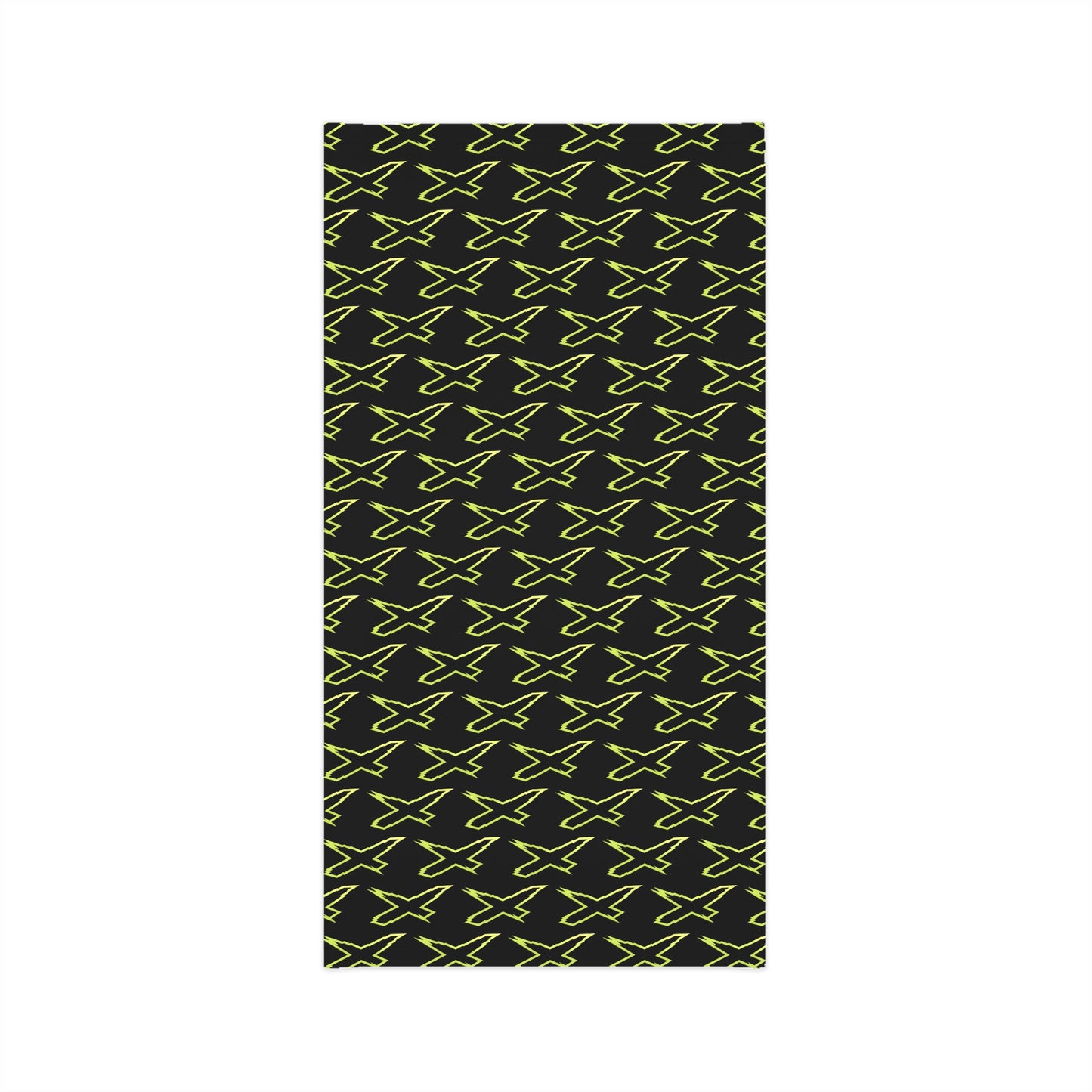 X-Team Performance UPF Pattern Neck Gaiter Face Mask Cover Manta Green/Black
