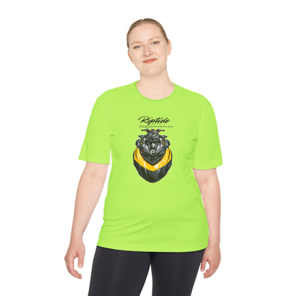 Riptide RXPX Millenium Yellow  Graphic Tee — Moisture-Wicking Performance Shirt